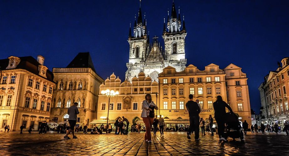 Praag by night Praag by night